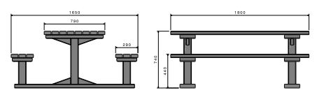 Outback table set diagram